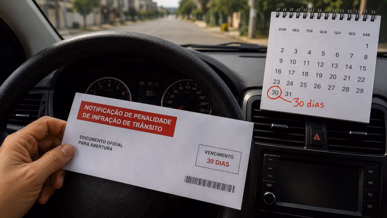 Motoristas que se atentam ao prazo para a multa chegar em casa podem se livrar sem precisar de recurso