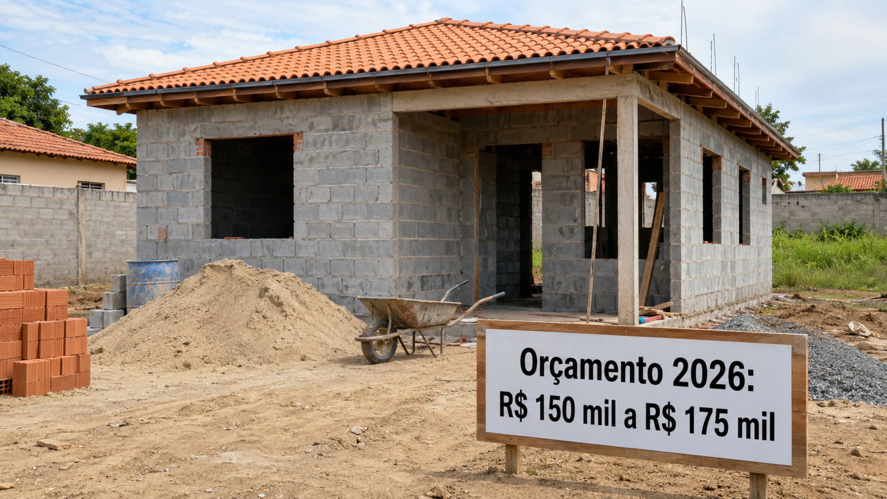 Quanto custa construir uma casa simples de 70 m² em 2026 e como o valor sempre aumenta no fim das contas?