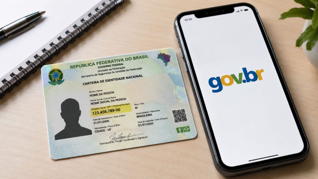 Nova identidade: como emitir a CIN digital sem sair de casa em 2026
