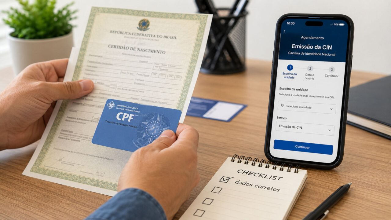 Nova identidade: como emitir a CIN digital sem sair de casa em 2026