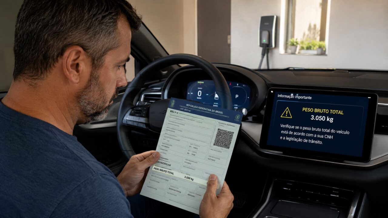 Motoristas que dirigem carros elétricos poderão ter que trocar de categoria na CNH para conduzir o veículo