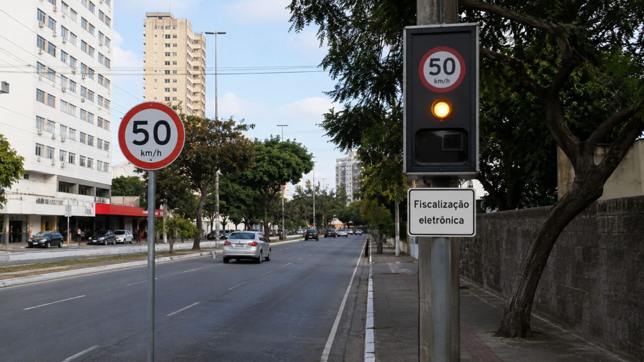 Nova regra pode exigir radar visível, sinalizado e com limite de velocidade em placas