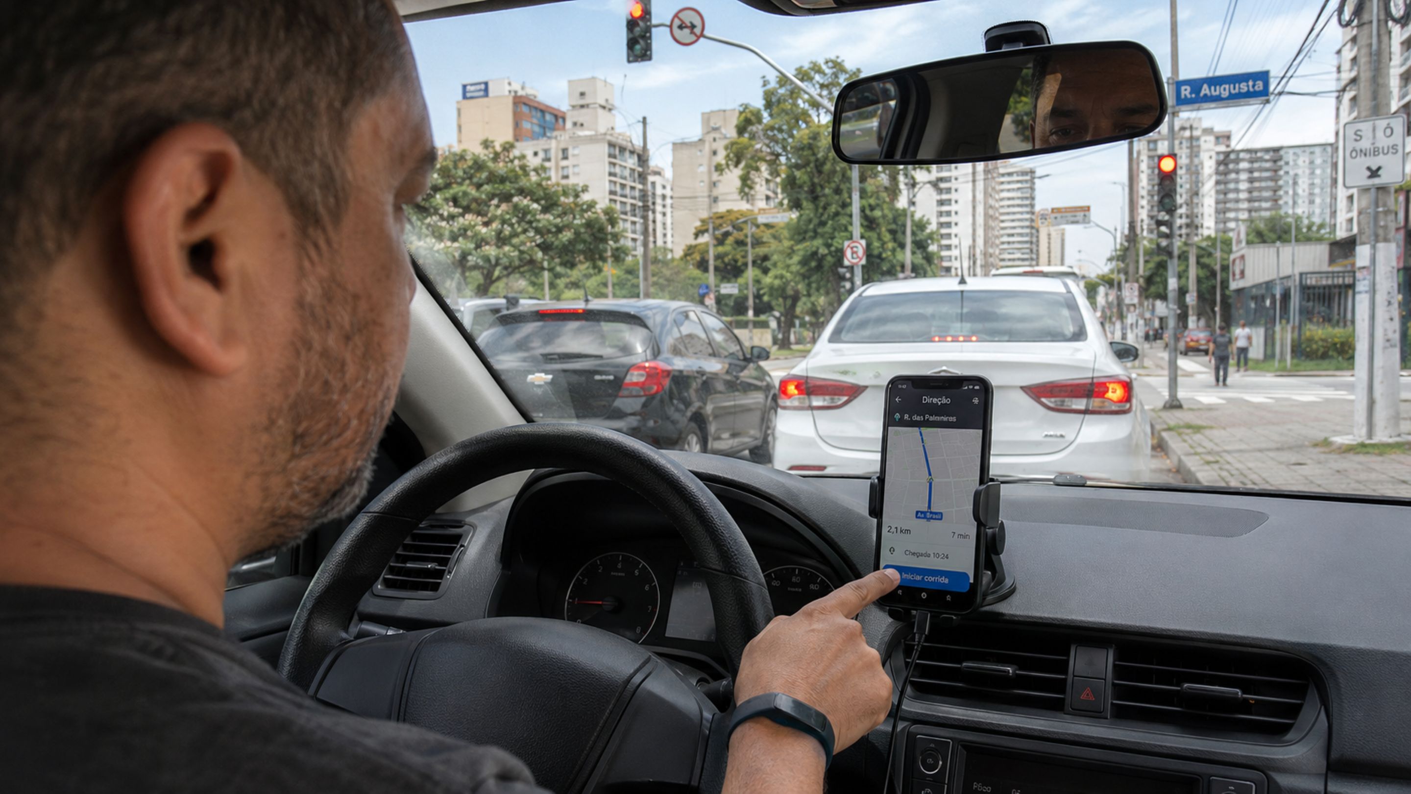 Motoristas podem ganhar regra para toque rápido no celular sem virar infração no CTB