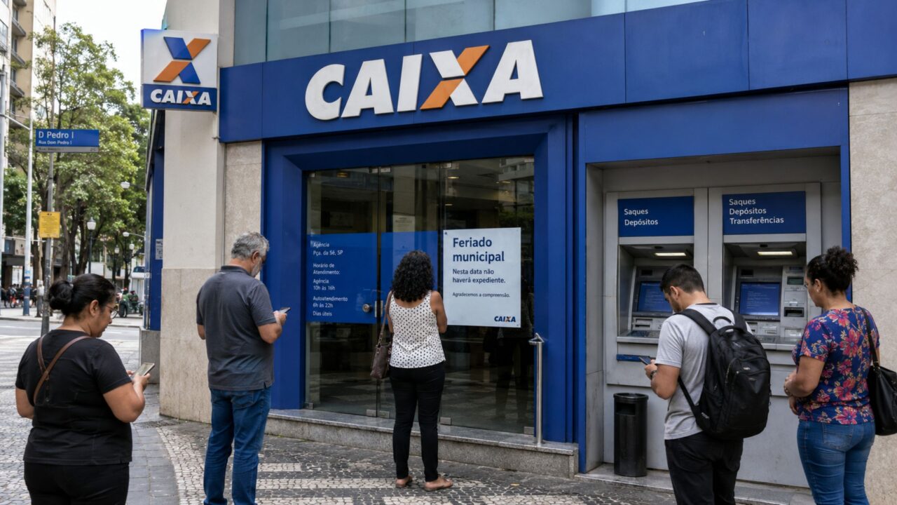 Bancos fecham dia 22, sexta-feira