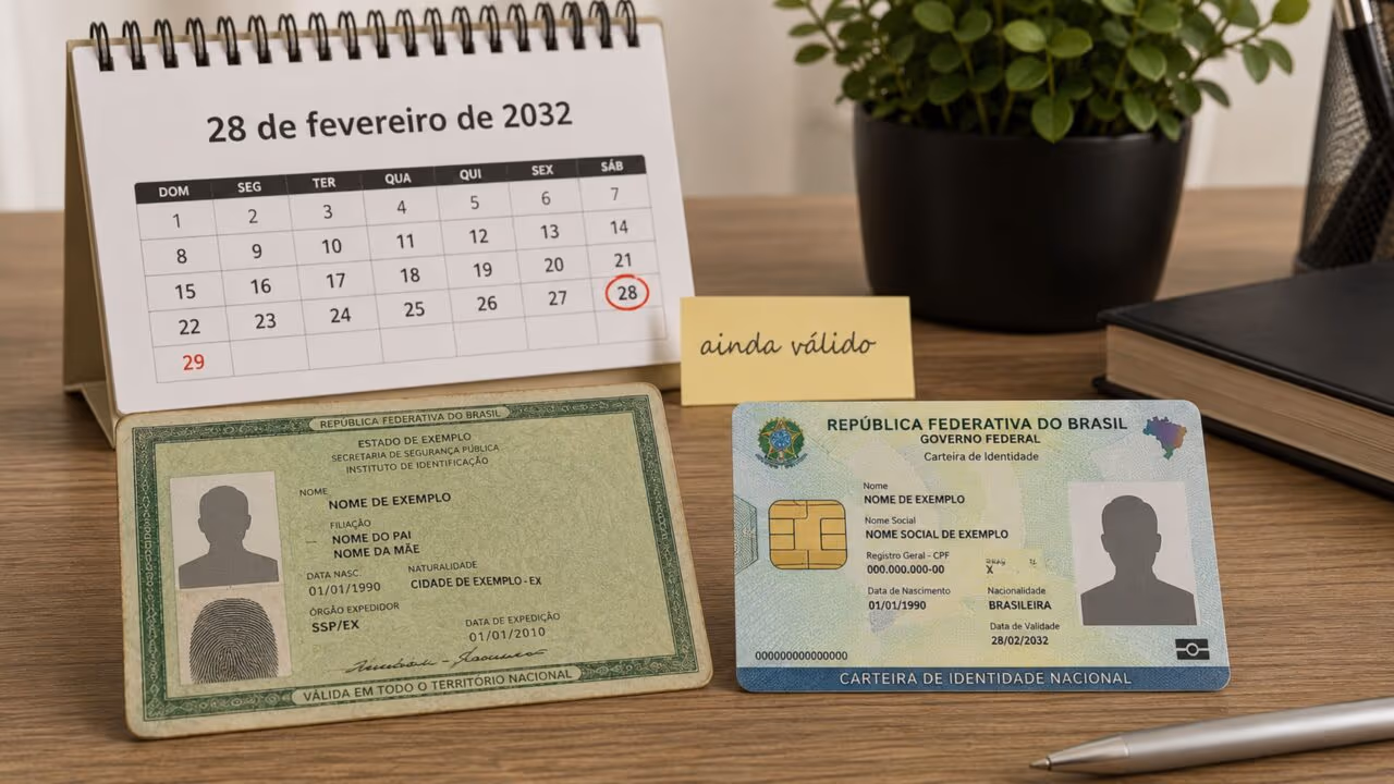 Governo define data de validade oficial para o fim do RG antigo