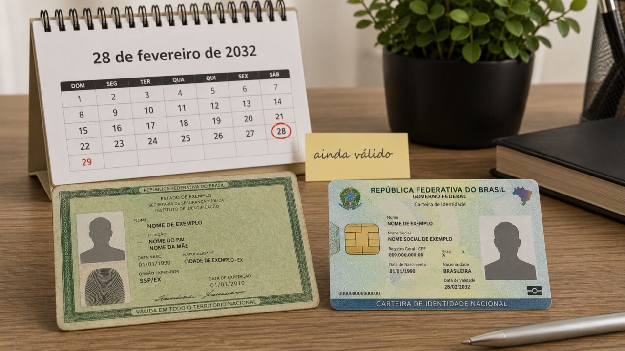 Governo define data de validade oficial para o fim do RG antigo