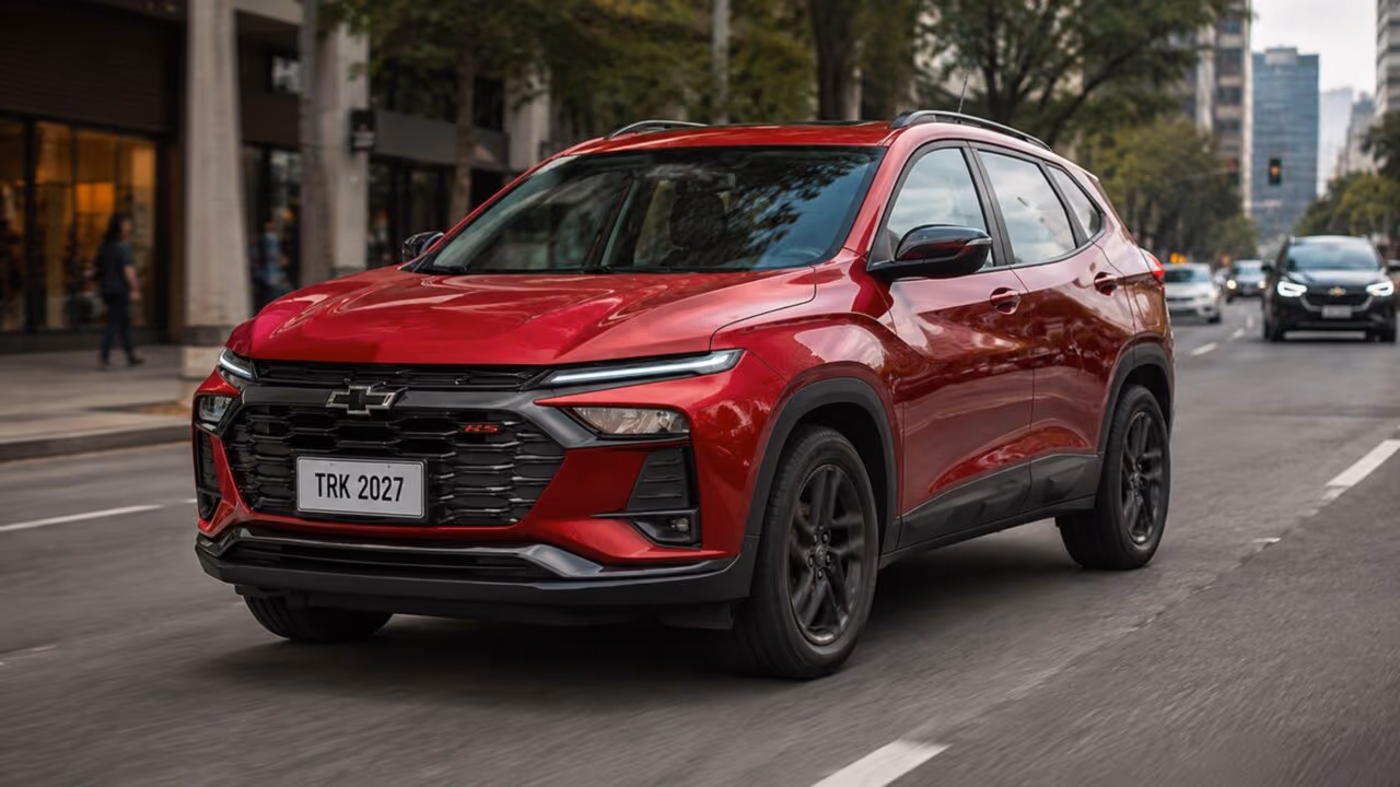 Chevrolet Tracker 2027 reforça a disputa entre os SUVs, chega mais segura, mas ainda esquece o ACC