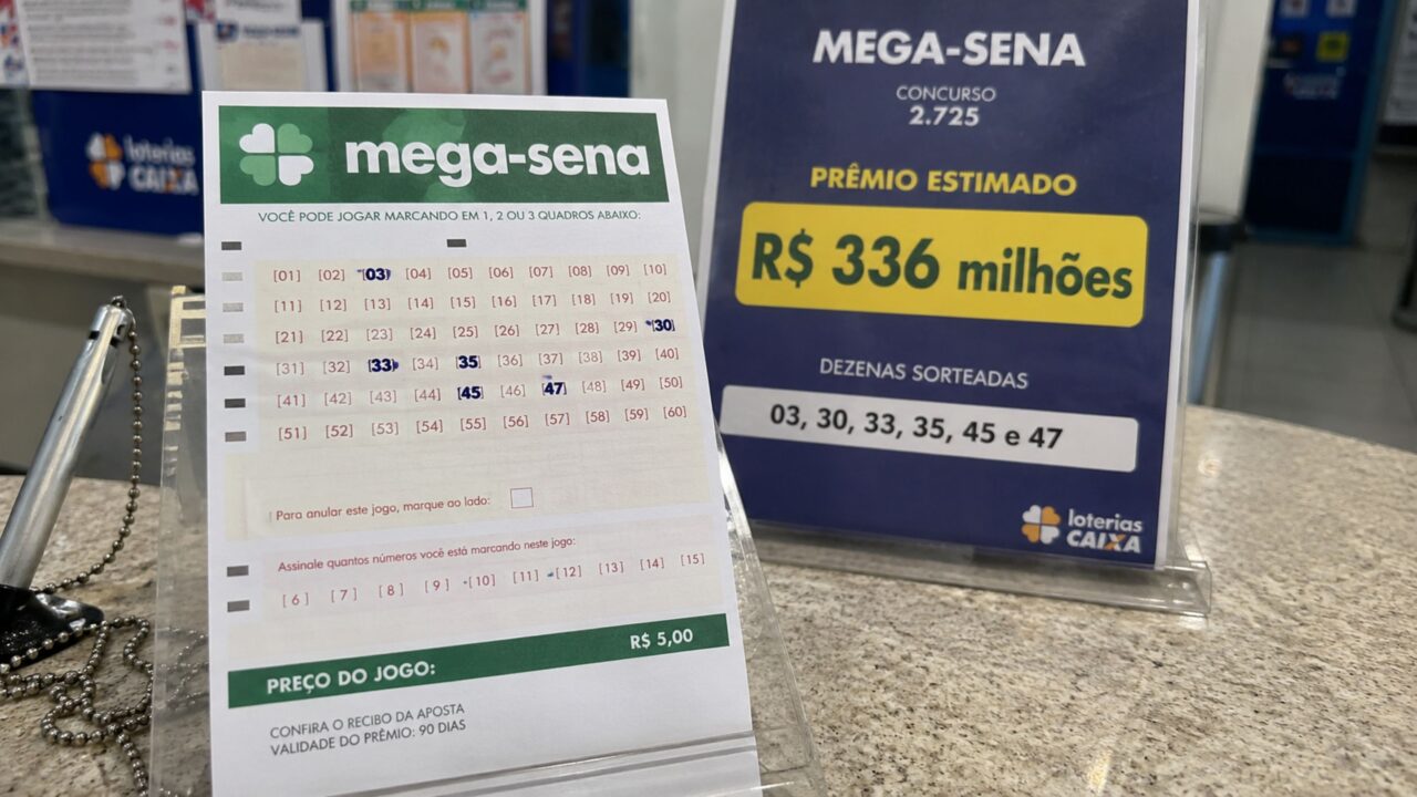 Dois bilhetes garantem prêmio gigante de R$ 336 milhões na Mega-Sena especial neste domingo (30): veja resultado