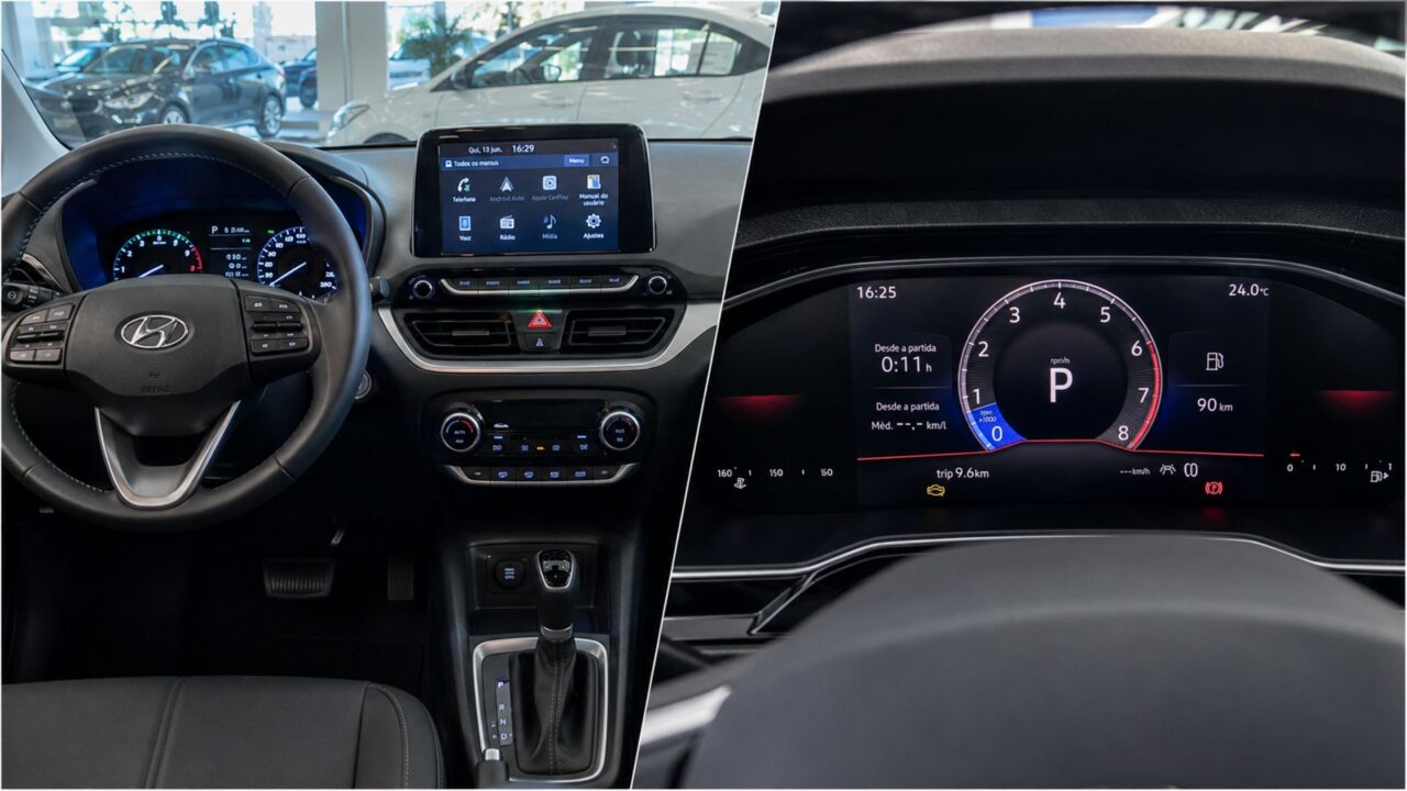 VW Polo agrada na estrada e Hyundai HB20 brilha nos equipamentos: qual faz mais sentido para você?