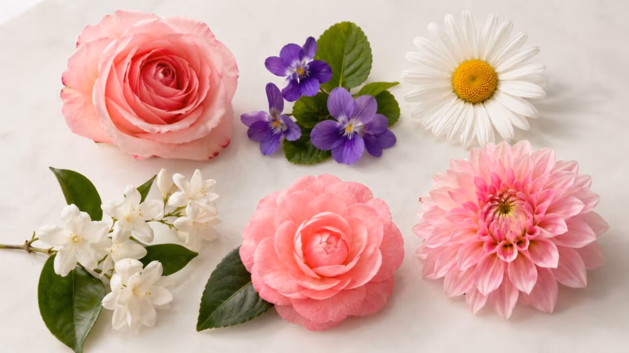 Seis nomes de meninas ligados a flores que unem delicadeza e beleza natural