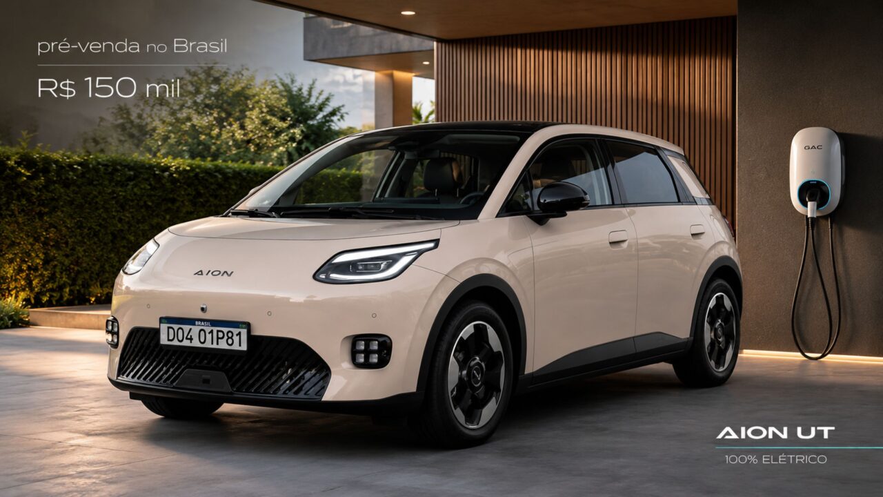 O novo anti-Dolphin da GAC chega ao Brasil com motor de 204 cv, 310 km de autonomia e já está em pré-venda