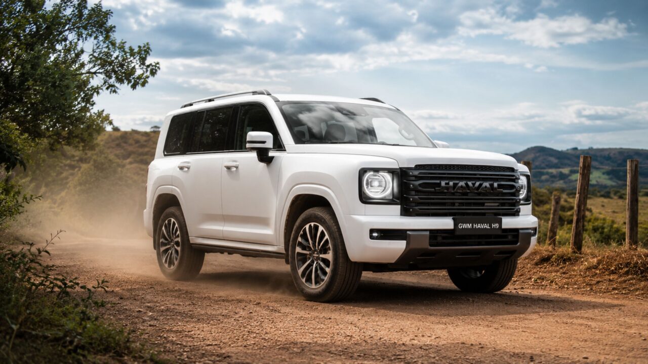 SUV de 7 lugares da GWM aposta em diesel, 4×4 e cabine premium para encarar SW4 sem medo