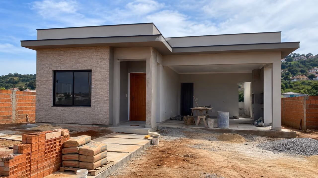 Quanto custa construir uma casa de 95 metros quadrados em 2026?