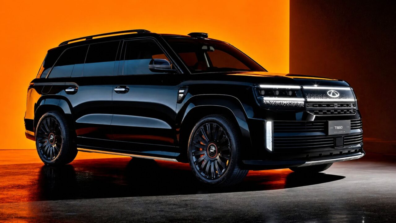 Novo SUV chines de topo de linha estreia com tela retrátil e até gaveta de maquiagem