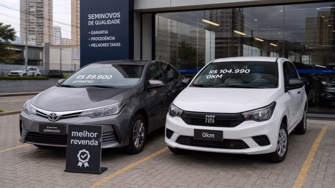 O carro usado que desvaloriza pouco, vira ouro na revenda e vale mais que um 0 km