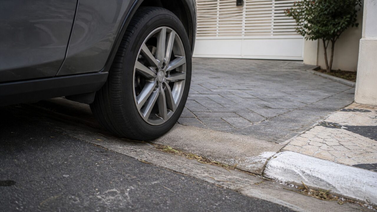 Proprietários de imóveis que estacionam em frente à própria garagem desconhecem o inciso IX do art. 181 do CTB