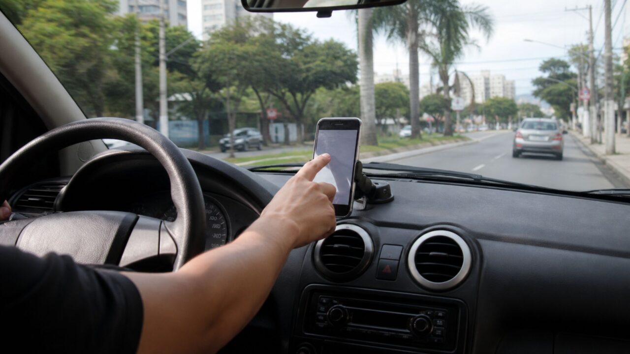 Motoristas que dirigem com celular no suporte certamente conhecem essa regra de ouro escondida no CTB