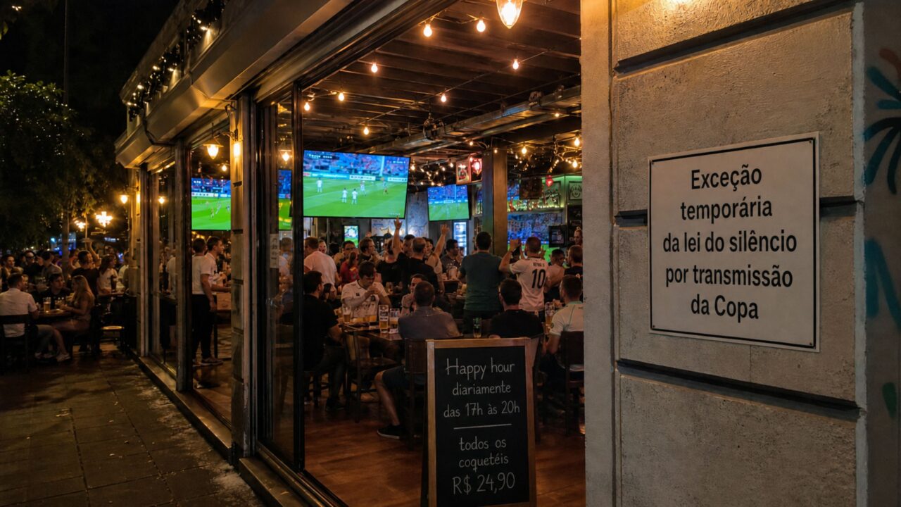 Copa do Mundo vai mudar Lei do Silêncio a partir de junho e não será mais a partir das 22 horas