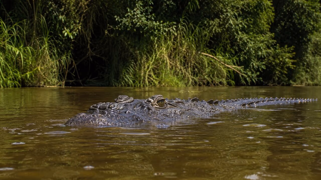 O maior réptil vivo pode chegar a até 5 metros, é um predador quase perfeito e transforma qualquer rio e mar em território proibido