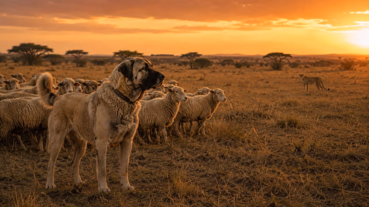 Cão-da-Anatólia: a raça usada para afastar guepardos sem precisar matá-los