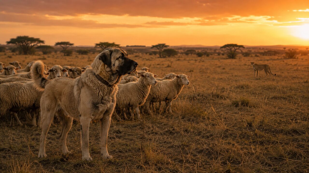 Cão-da-Anatólia: a raça usada para afastar guepardos sem precisar matá-los