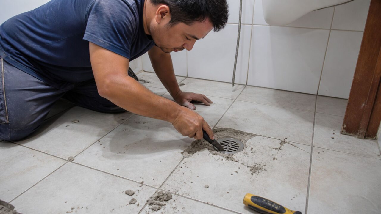 Rejunte encardido ou soltando: o aviso urgente de que o banheiro pode ter problema maior 
