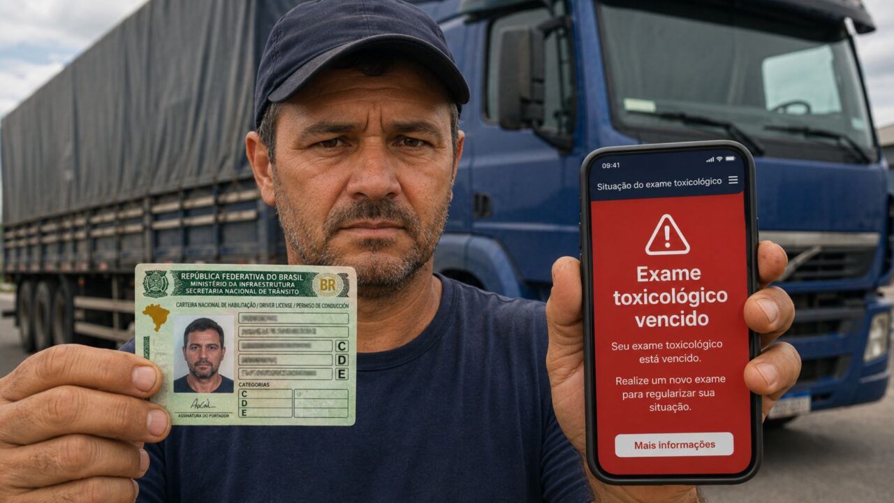 Quem tem CNH categorias C, D e E precisa ficar atento a essa multa gravíssima, mesmo sem estar dirigindo