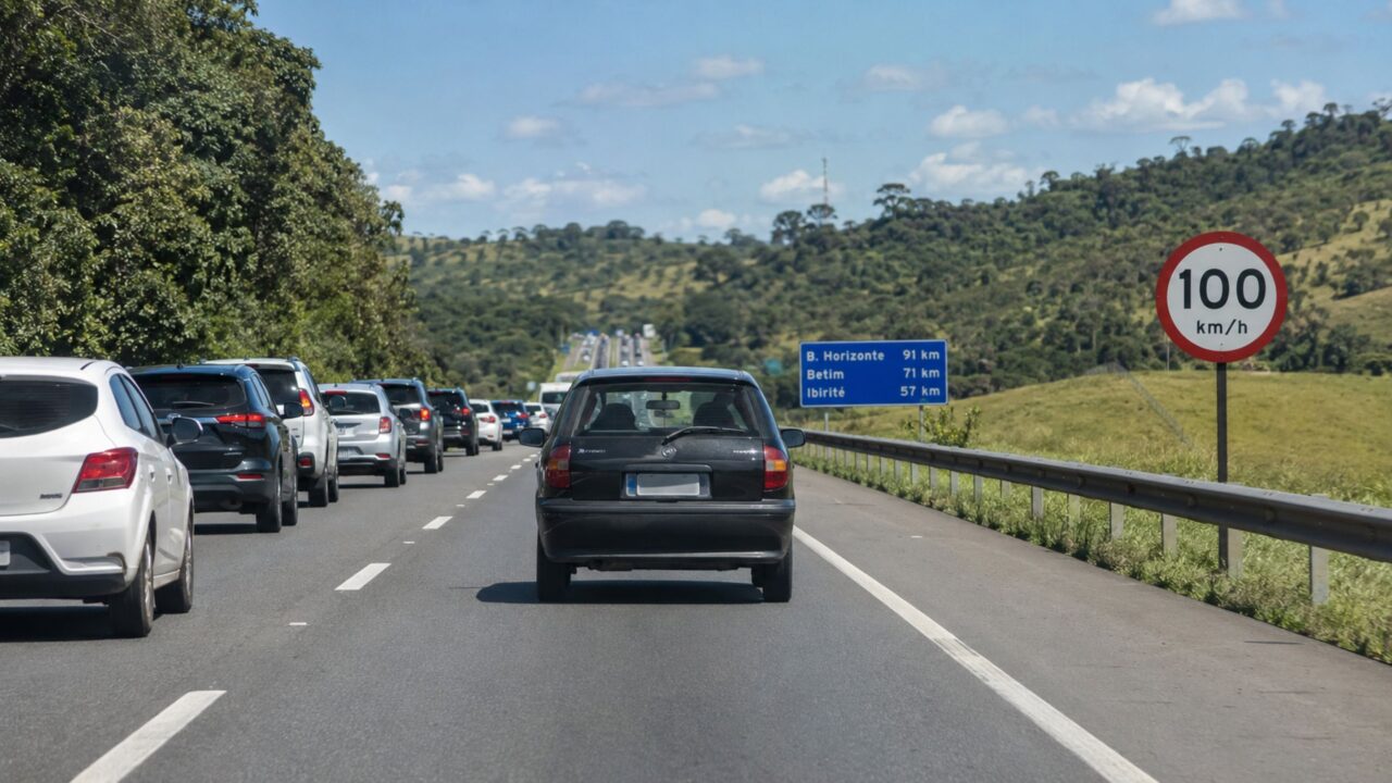 O que diz o CTB sobre motoristas que dirigem devagar demais em relação à velocidade permitida?