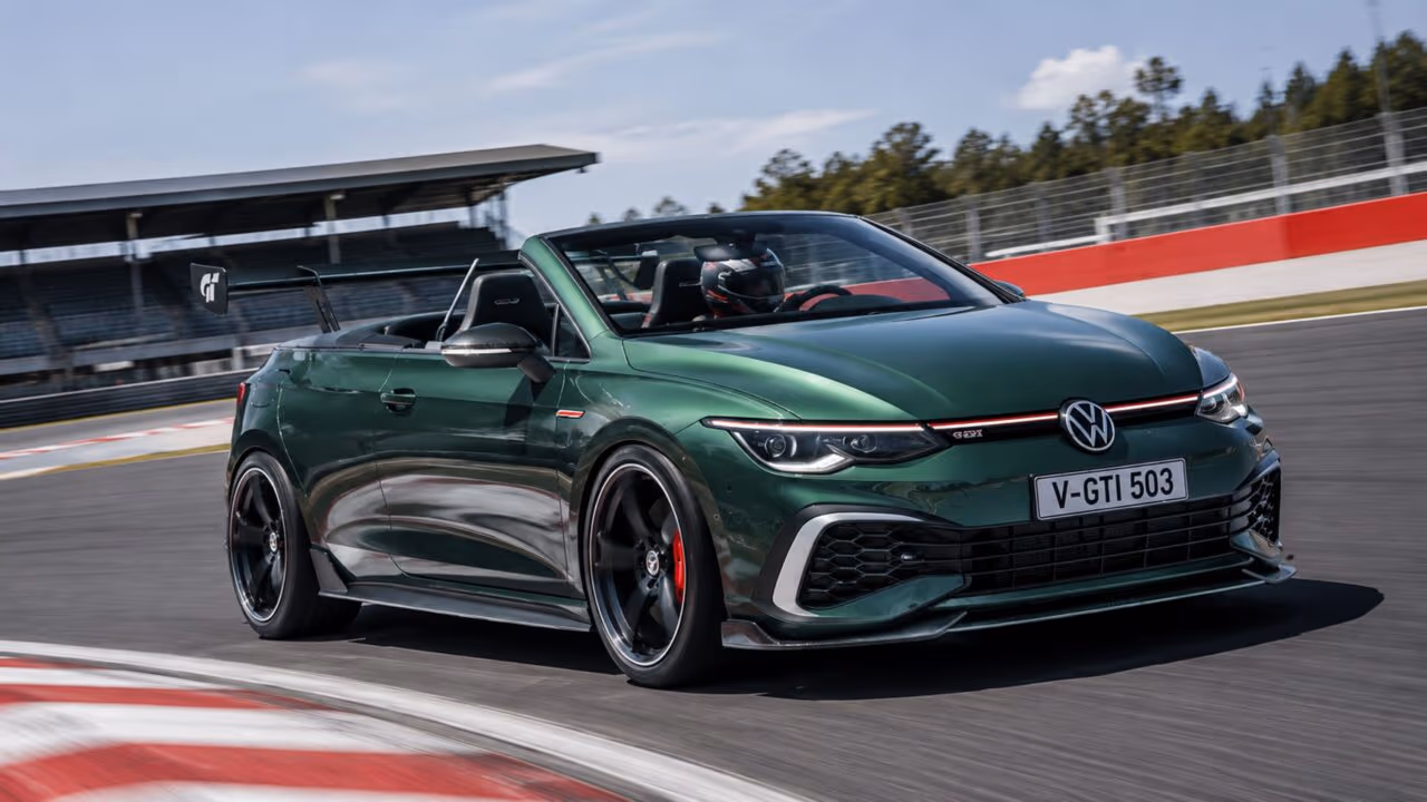 Do Gran Turismo para o asfalto: como o Golf GTI Roadster vira vitrine da VW com VR6 3.0 biturbo e tração integral