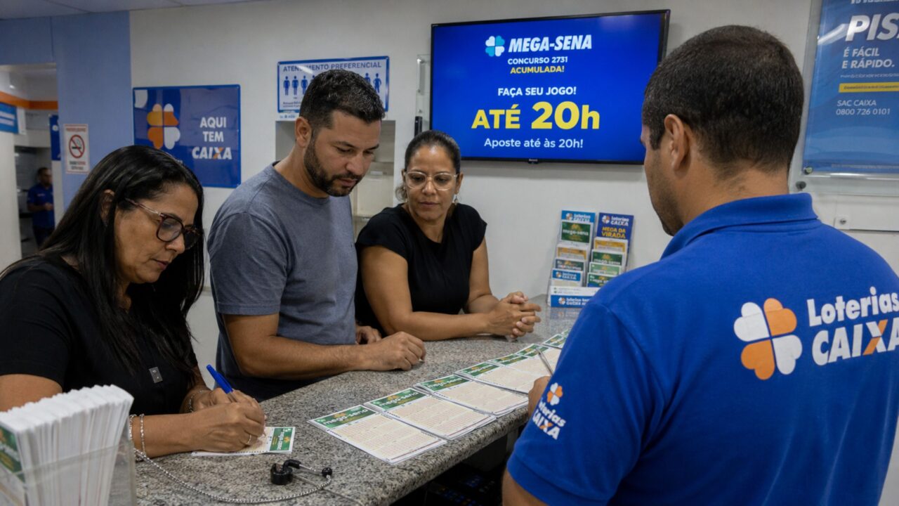 Loterias Caixa emite comunicado para todos que apostaram e vão apostar na Mega-Sena neste sábado
