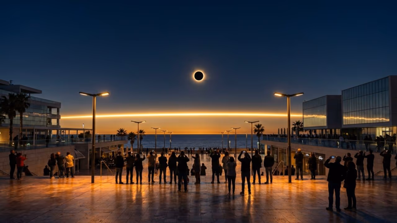 Eclipse solar mais longo do século promete transformar o dia em noite por mais de 6 minutos e fenômeno só voltará a acontecer daqui a 157 anos