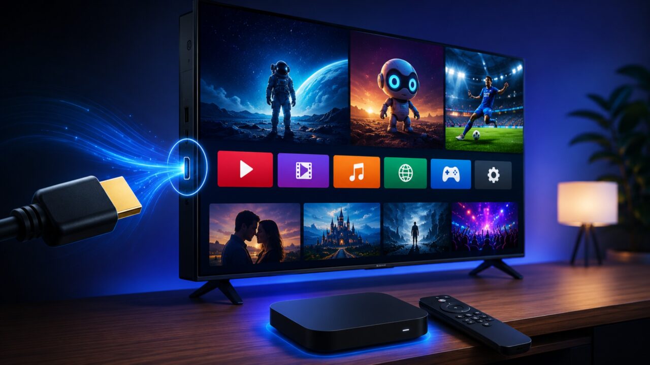 Como aproveitar ao máximo a entrada HDMI da sua televisão e transformá-la em uma Smart TV de última geração