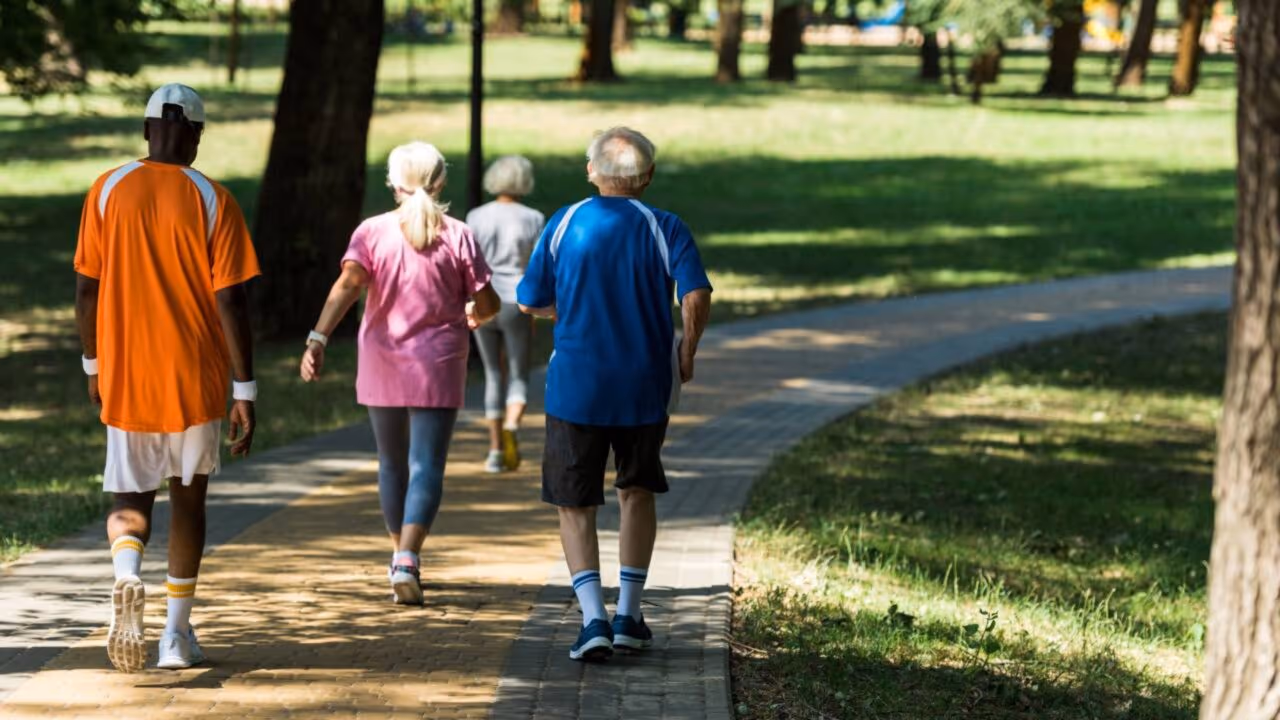 Como as caminhadas fortalecem o coração e a circulação: Um verdadeiro esporte para pessoas com mais de 70 anos