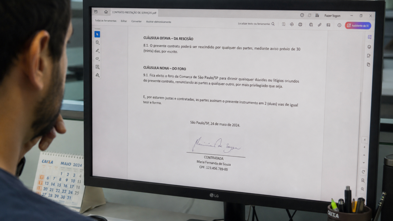 O documento que parece válido no celular pode ser recusado se não tiver assinatura digital verificável