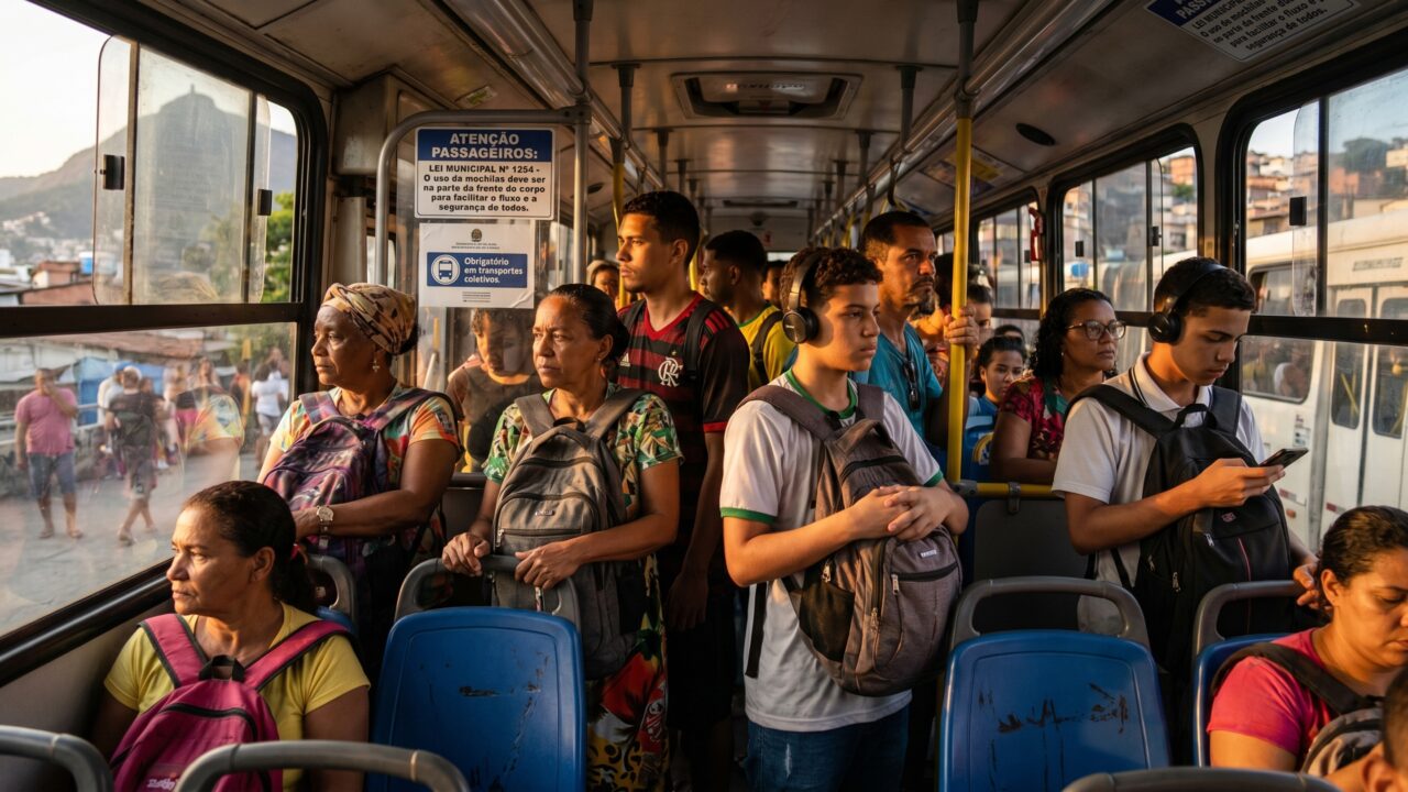 Mochila na frente do corpo é lei: a cidade mais famosa do Brasil regula até o jeito de carregar a bolsa