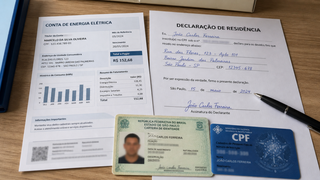 Comprovante de residência no nome de outra pessoa vale?