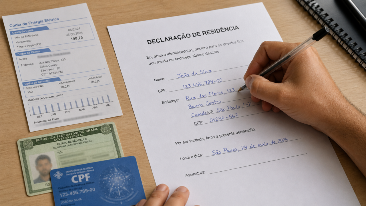 Comprovante de residência no nome de outra pessoa vale?