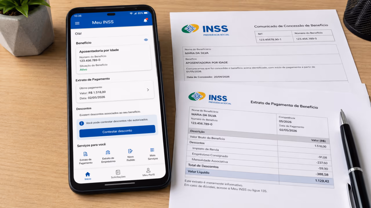 Aposentados podem recuperar dinheiro de descontos indevidos do INSS, mas precisam contestar antes do novo prazo acabar