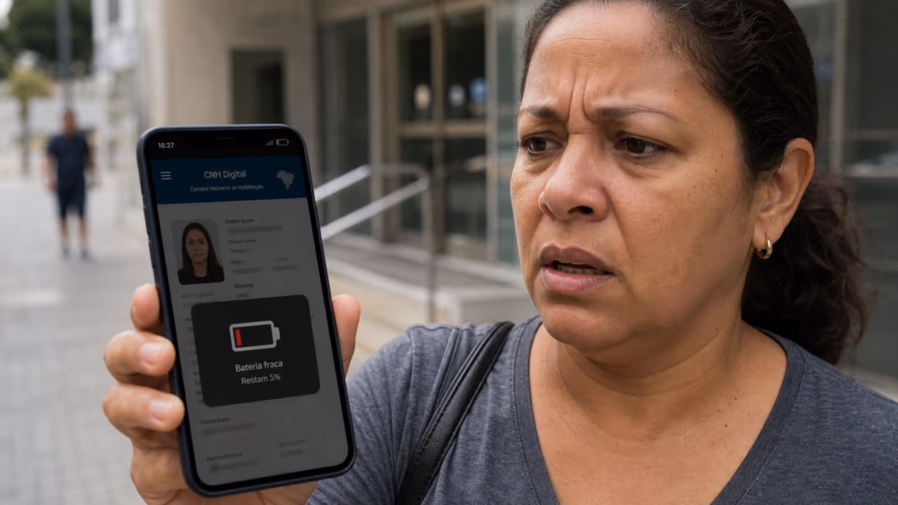 Documento digital é prático, mas uma falha no celular pode travar atendimento e fiscalização