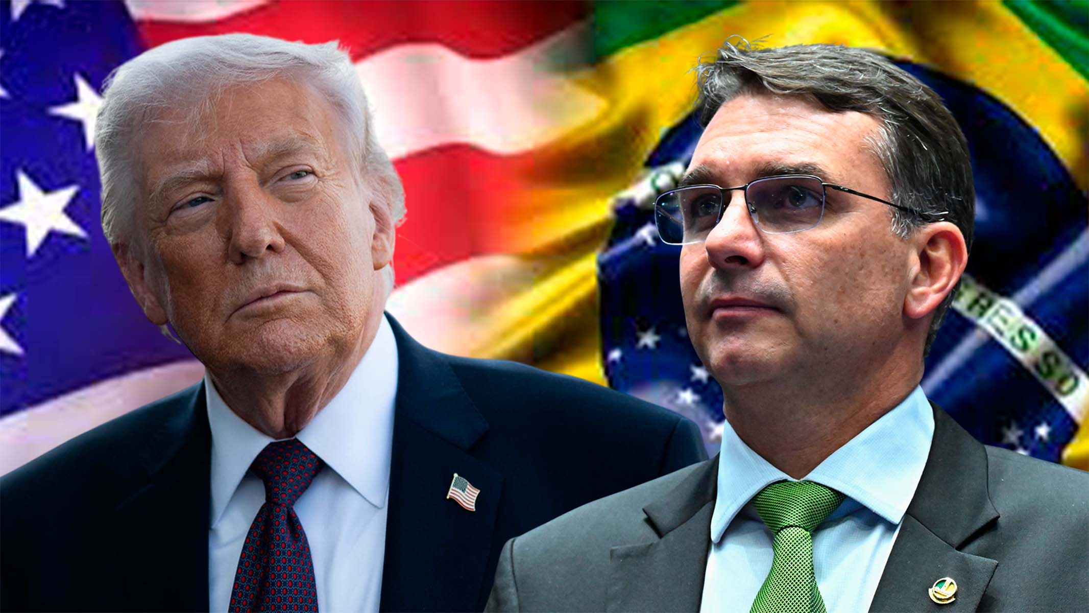Flávio pede a Trump que PCC e CV sejam tratados como terroristas