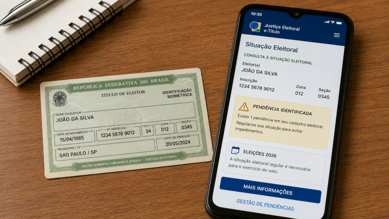 Título de eleitor cancelado pode travar mais do que o voto e pegar muita gente de surpresa