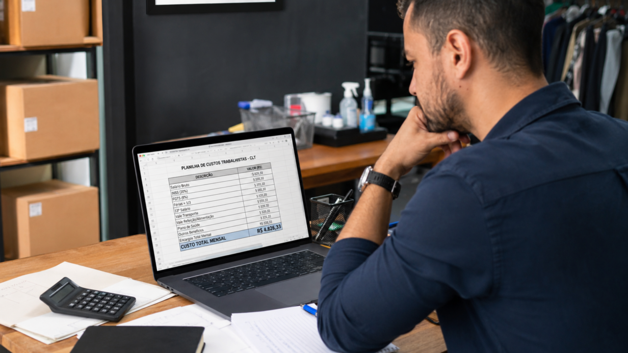 Nem só salário, nem só imposto: o custo real de contratar CLT que todo empresário deveria prever