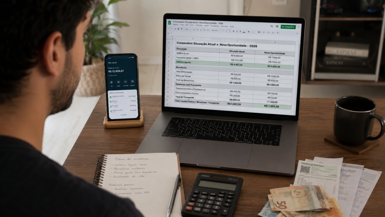 Trocar de emprego por salário maior pode ser ótimo, mas esse detalhe muda toda a decisão
