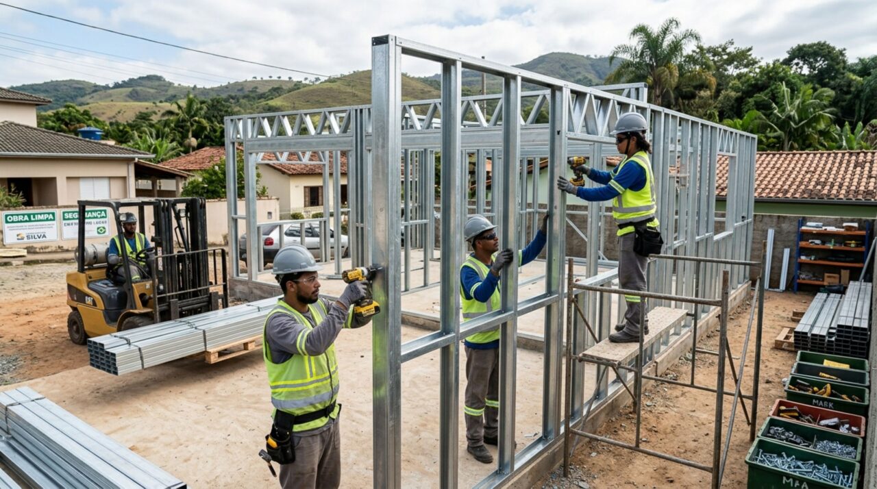 Adeus alvenaria: a nova tendência em 2026 que permite construir casas mais econômicas com sistema que evita atrasos e usa menos mão de obra