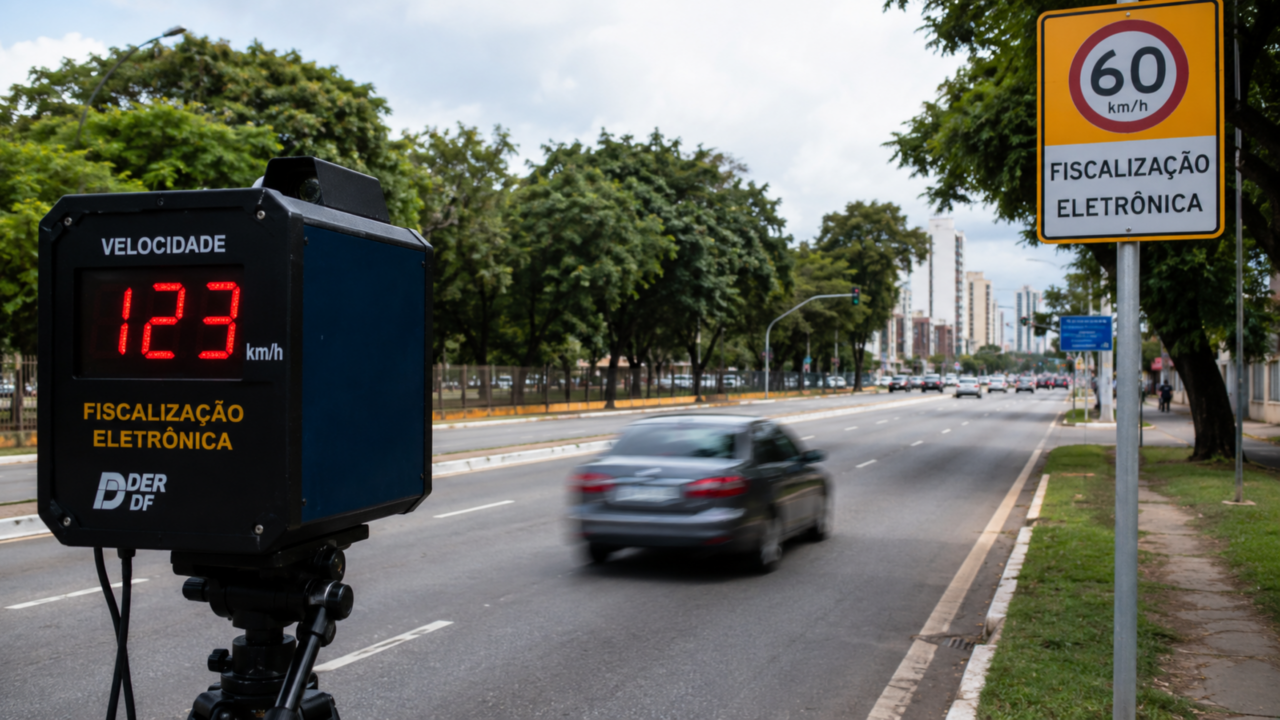 A multa de radar que muita gente olha só pelo valor, mas pode custar a habilitação inteira