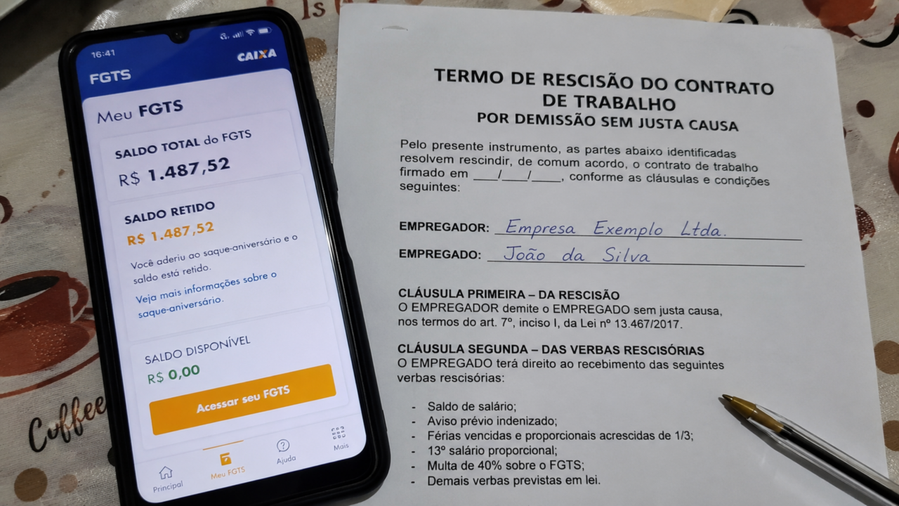 Governo libera valores do FGTS retidos para trabalhadores demitidos entre 2020 e 2025