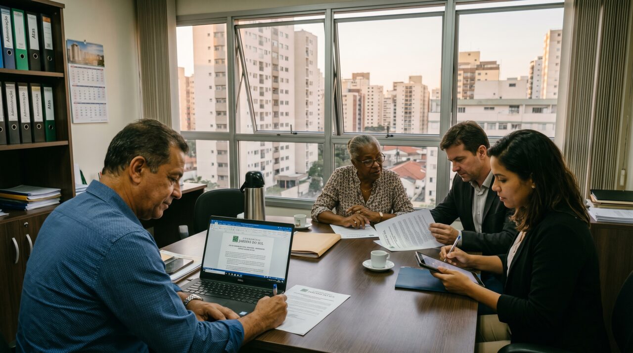 A ata como elemento central da memória condominial 