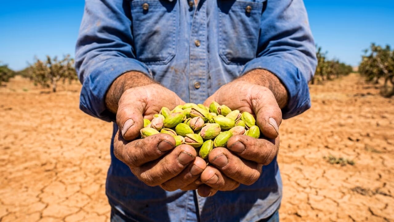 Agricultores pressionados pelo clima extremo estão trocando plantações tradicionais pelo “ouro verde” que cresce mesmo com secas severas