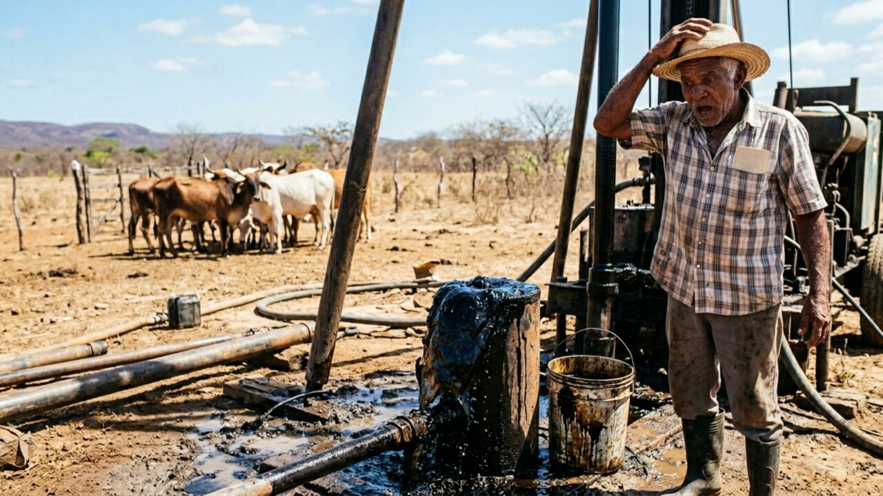 Agricultor do Ceará que encontrou petróleo no quintal recebe propostas milionárias pela propriedade