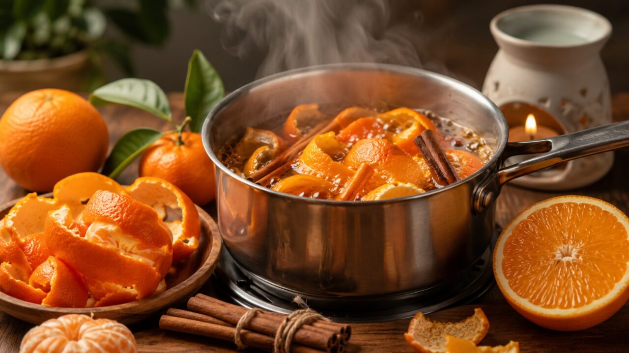 Ferver casca de tangerina e laranja com canela: qual a recomendação e sua utilidade